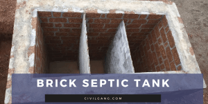 Brick Septic Tank 