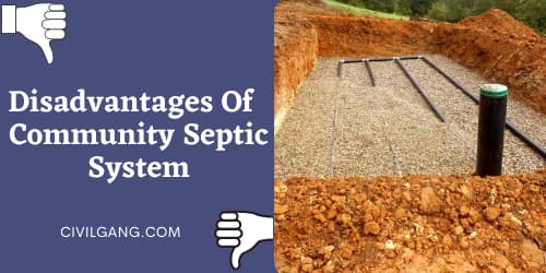 Disadvantages Of Community Septic System