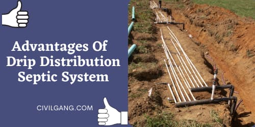 Drip Distribution Septic System 