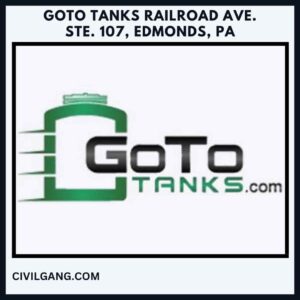 GoTo Tanks Railroad Ave. Ste. 107, Edmonds, PA