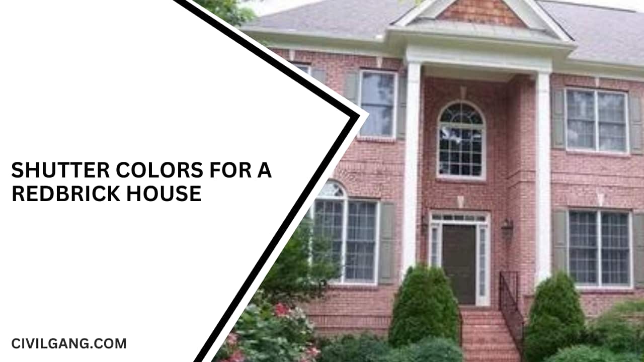 Shutter Colors for a Redbrick House