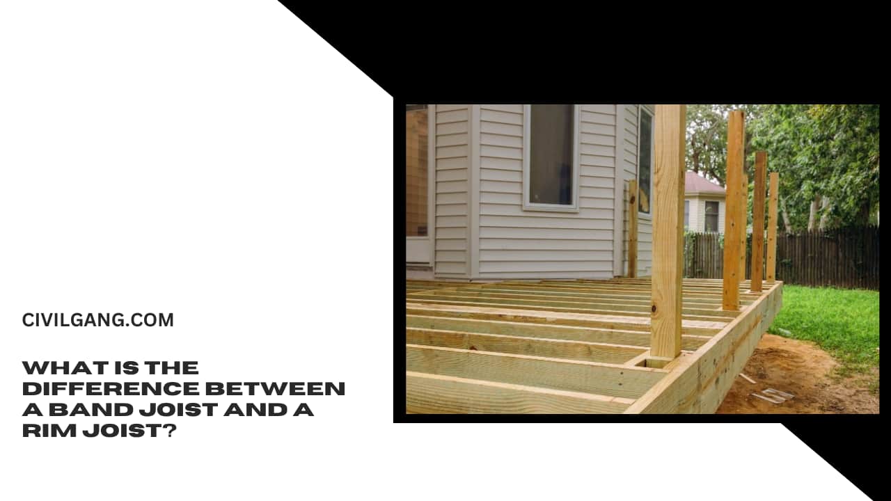 What Is the Difference Between a Band Joist and a Rim Joist?