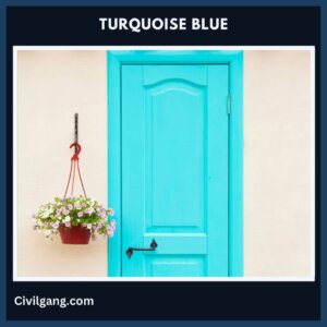 16. Turquoise Blue