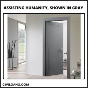 Assisting Humanity, Shown in Gray