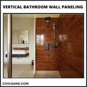 Vertical Bathroom Wall Paneling