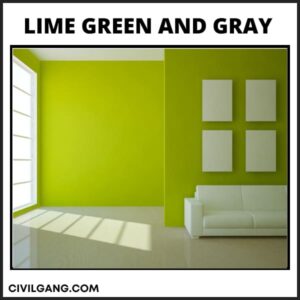 Lime Green and Gray
