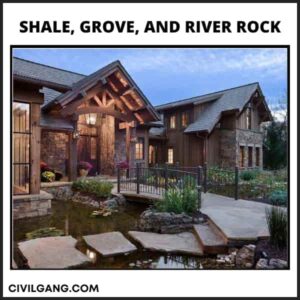 Shale, Grove, and River Rock