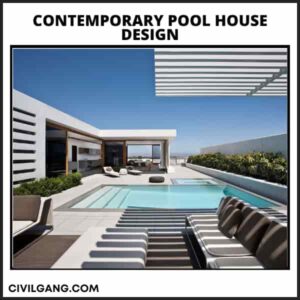 Contemporary Pool House Design