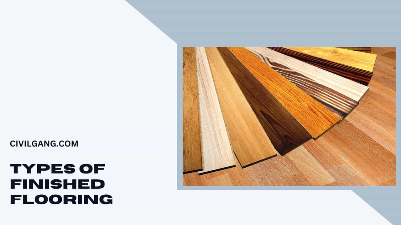 Types of Finished Flooring