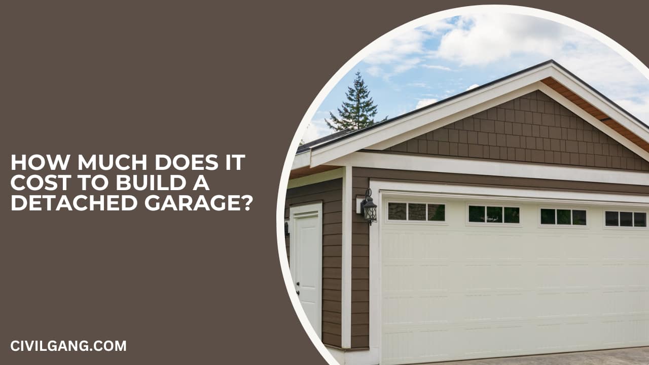 How Much Does It Cost to Build a Detached Garage?