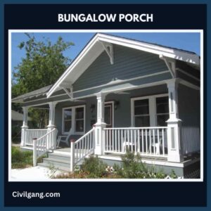 Bungalow porch