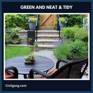Green and Neat & Tidy