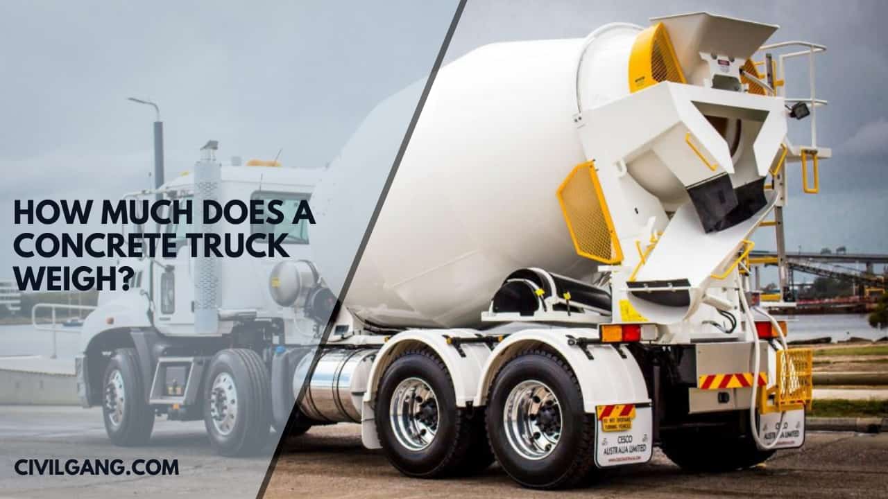 How Much Does a Concrete Truck Weigh