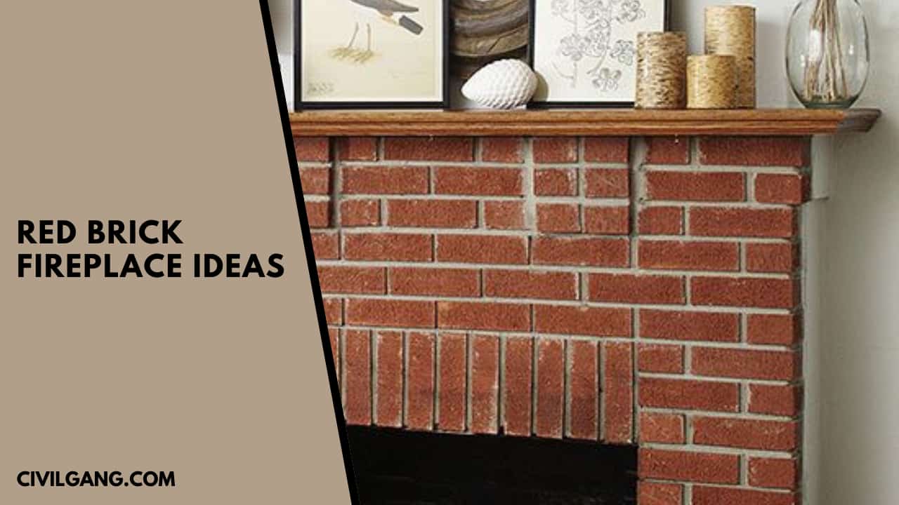 Red Brick Fireplace Ideas