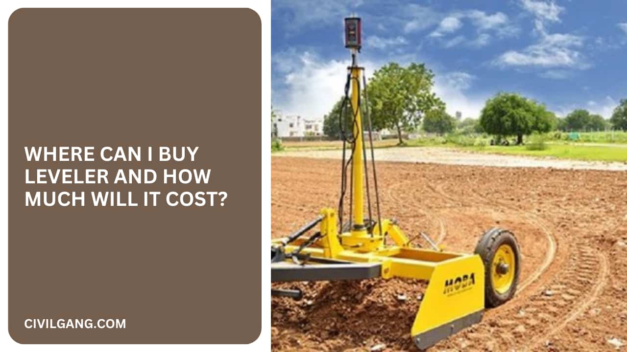 Where Can I Buy Leveler and How Much Will It Cost?