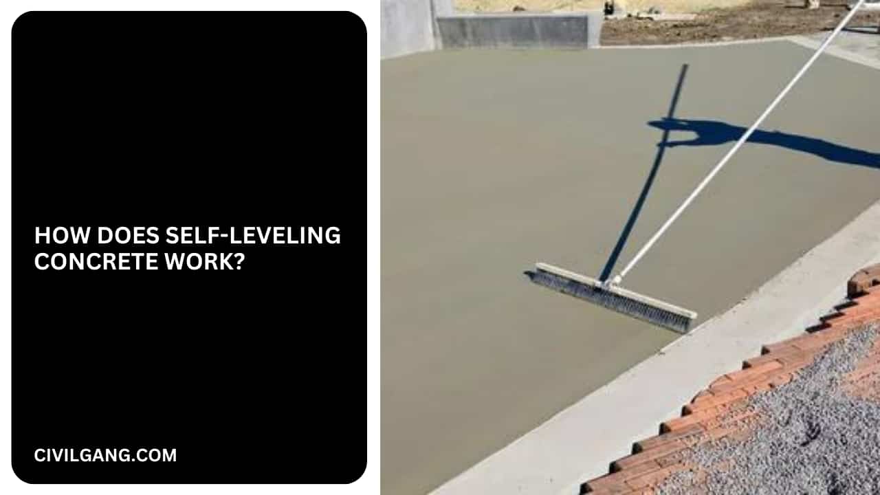 How Does Self-Leveling Concrete Work?