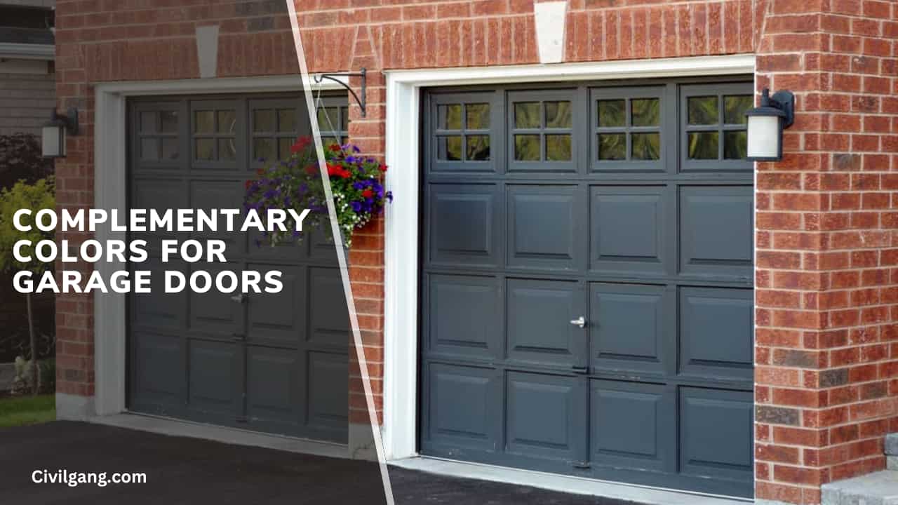 Complementary Colors for Garage Doors