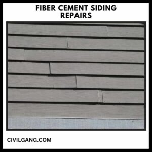 Fiber Cement Siding Repairs