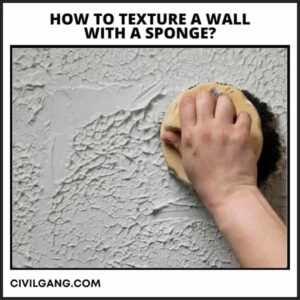 How to Texture a Wall with a Sponge?