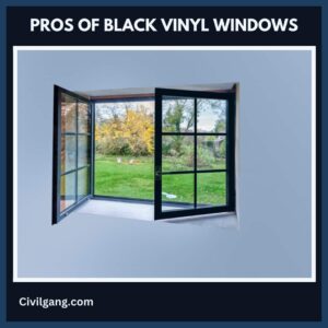 Pros of Black Vinyl Windows