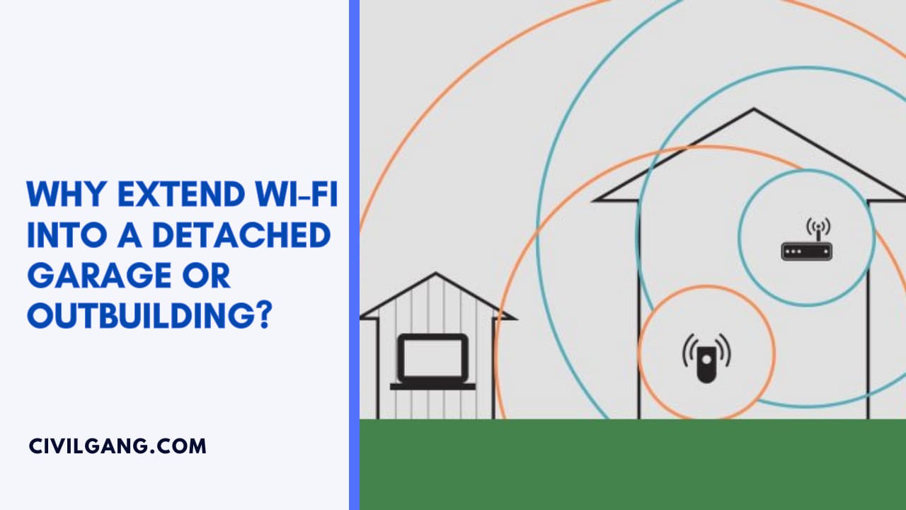 Why Extend Wi-Fi into A Detached Garage or Outbuilding?