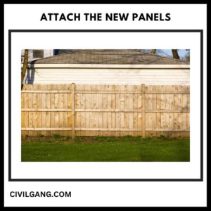 Attach the New Panels