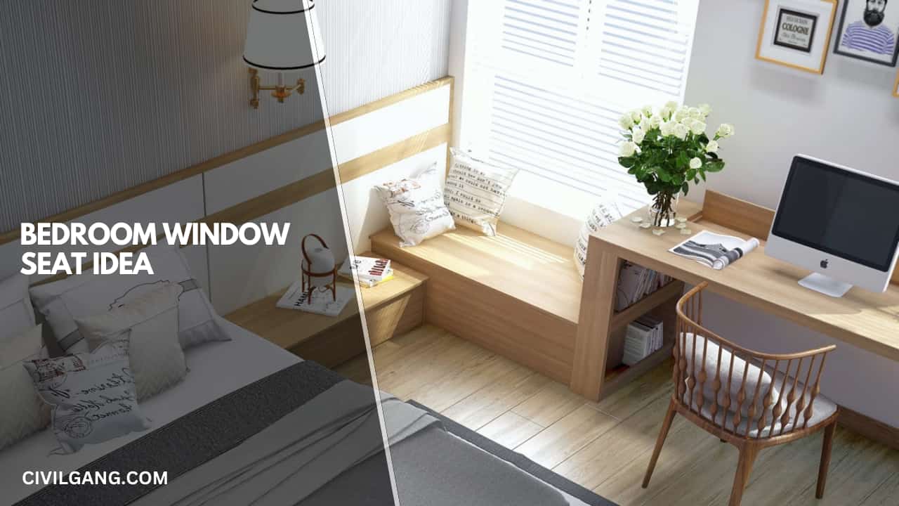 Bedroom Window Seat Idea