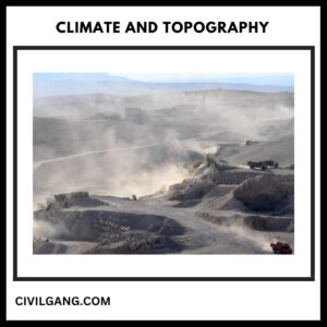 Climate and Topography