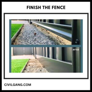 Finish the Fence