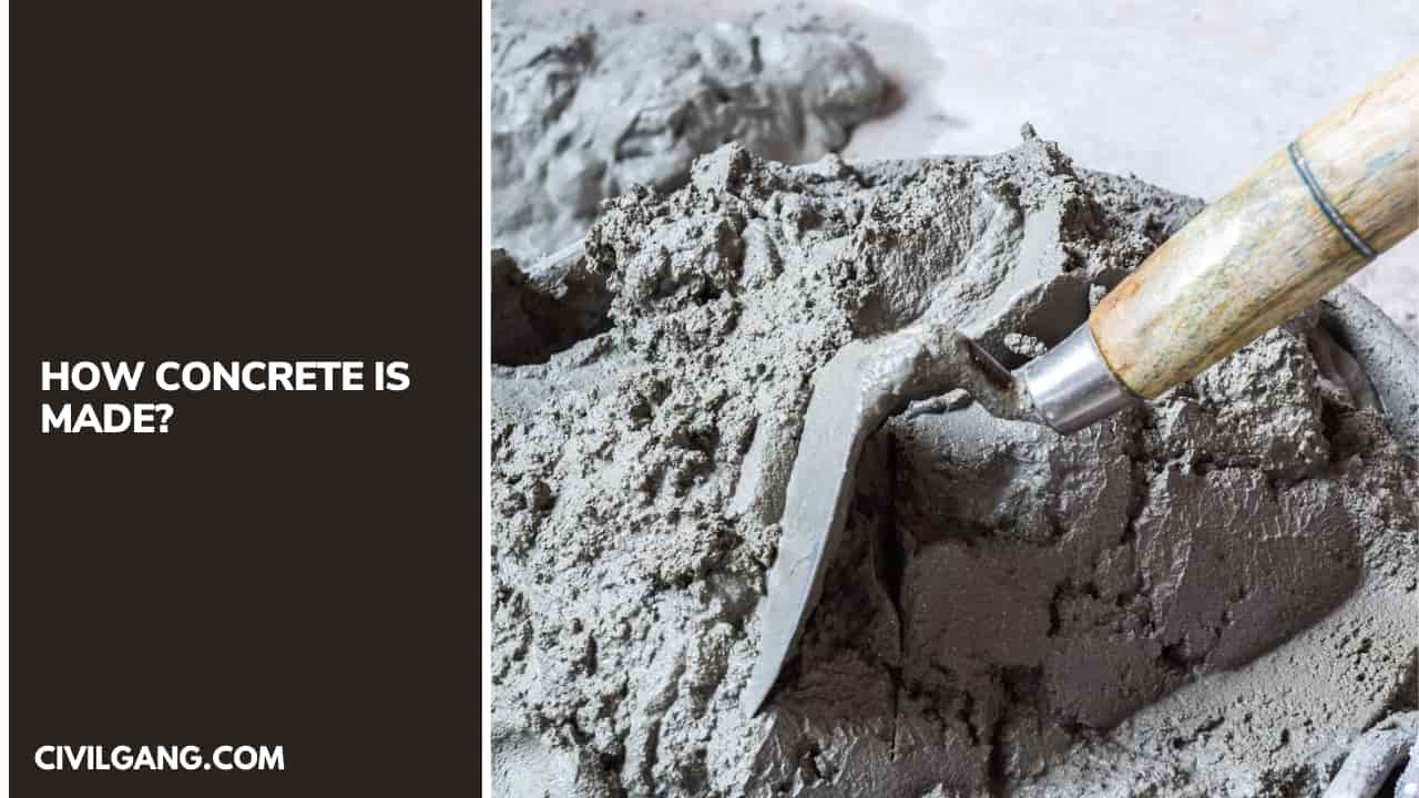 How Concrete Is Made