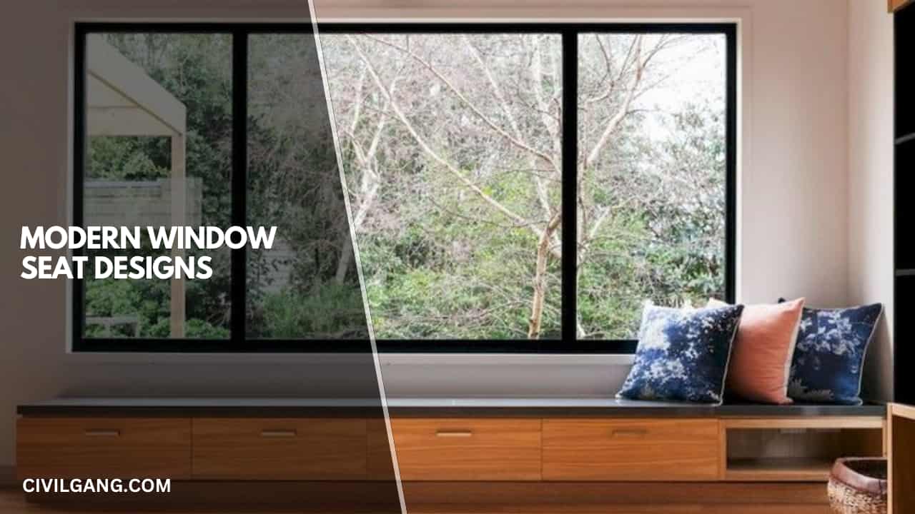 Modern Window Seat Designs