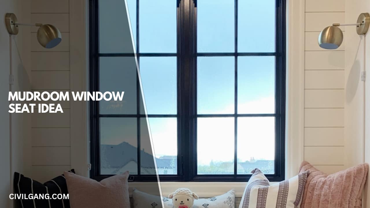 Mudroom Window Seat Idea