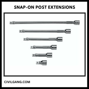 Snap-On Post Extensions