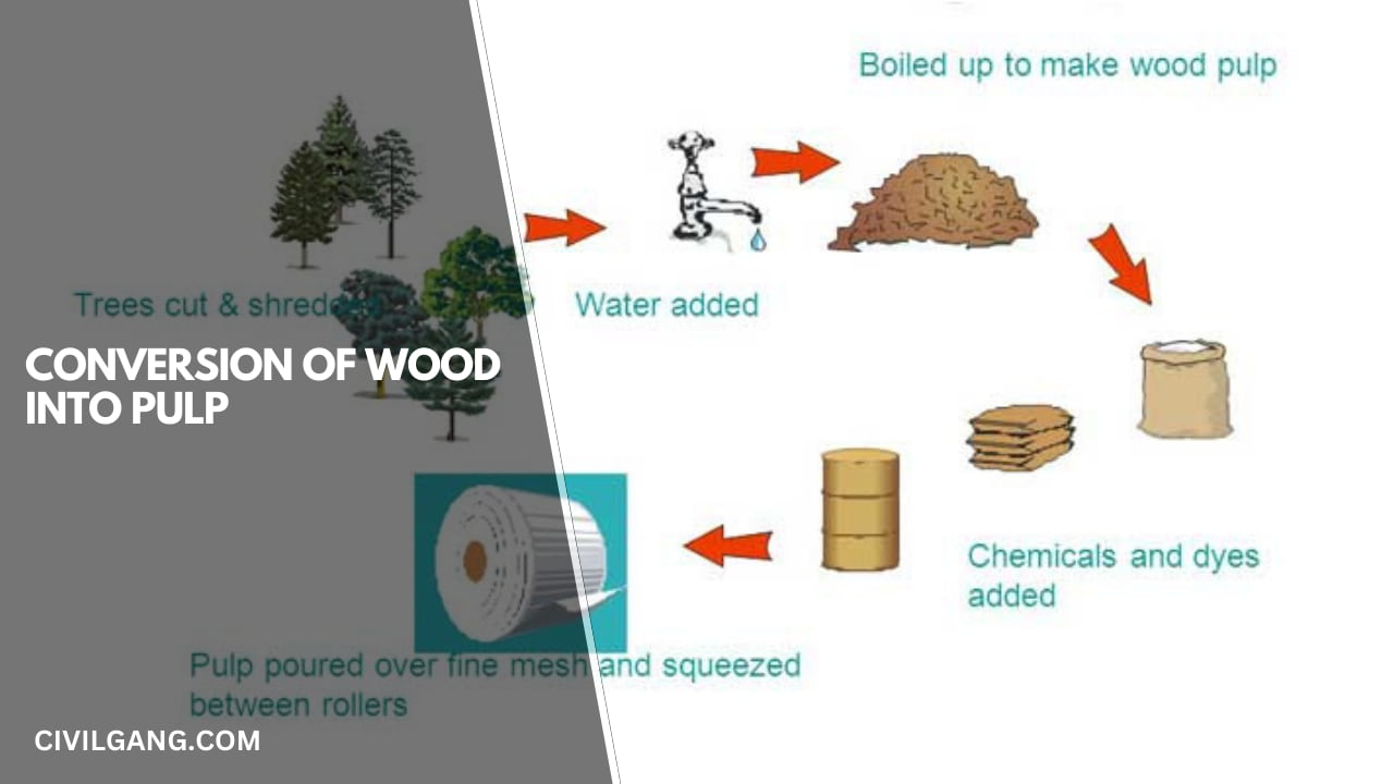 Conversion of Wood into Pulp