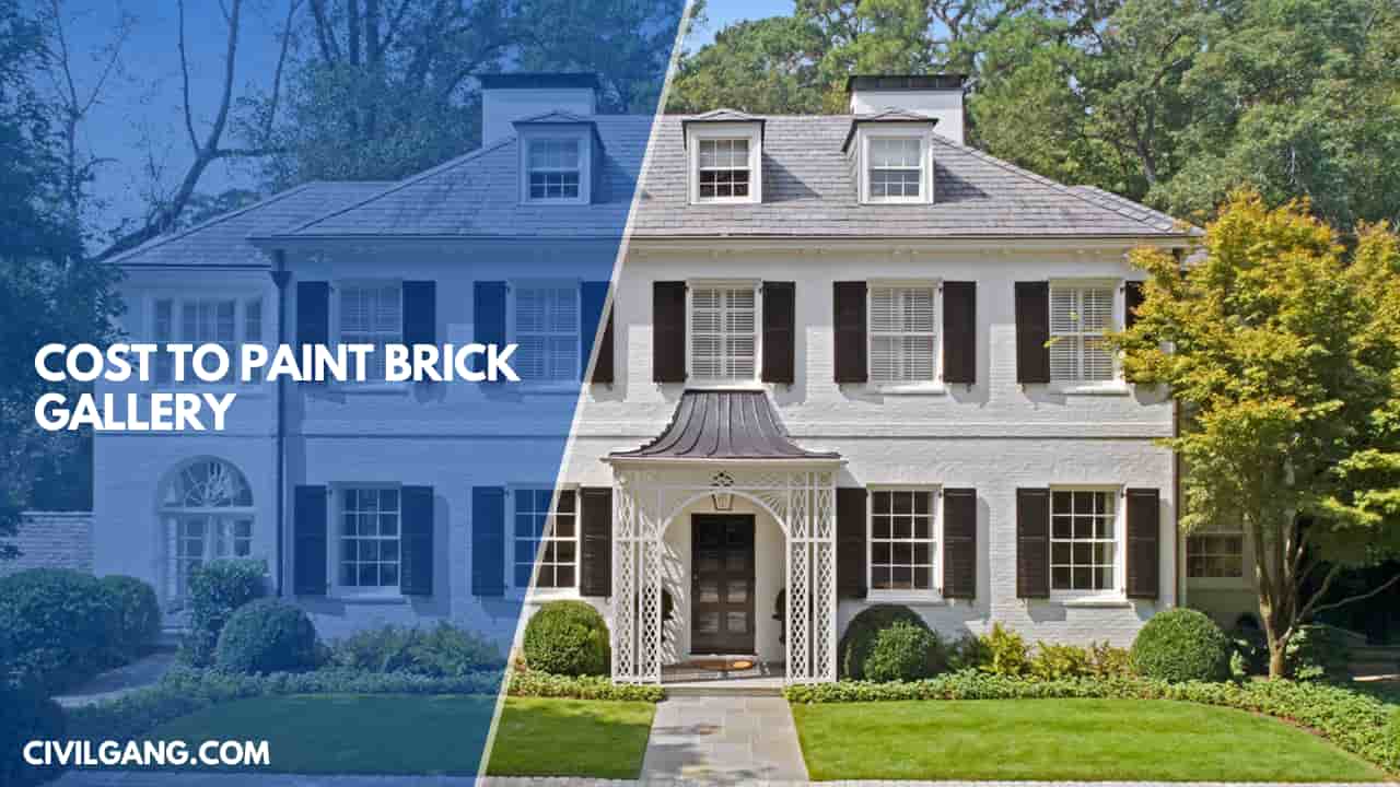 Cost to Paint Brick Gallery