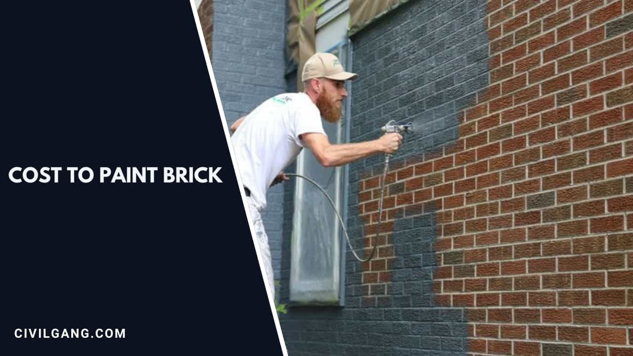 Cost to Paint Brick