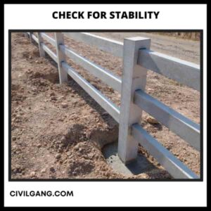 Check for Stability