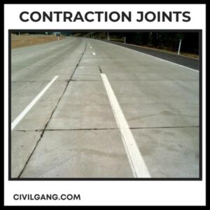Contraction Joints