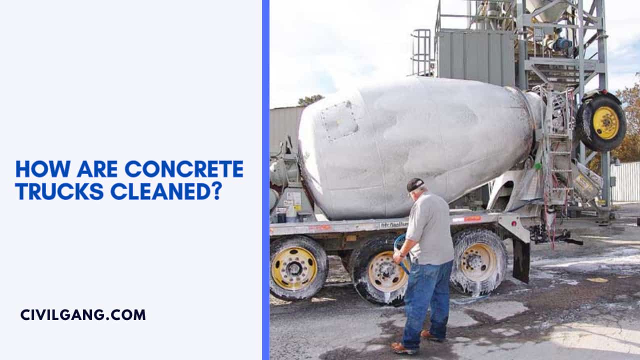 How Are Concrete Trucks Cleaned