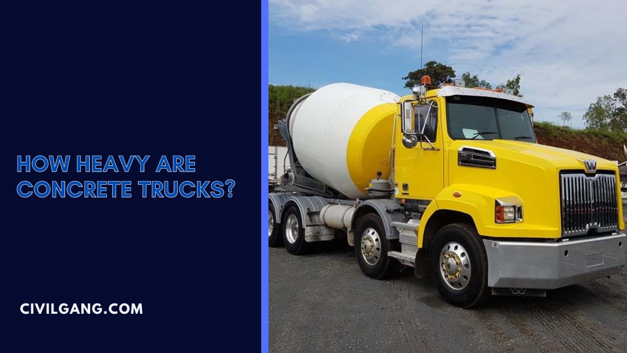 How Heavy Are Concrete Trucks