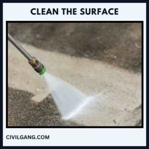 Clean the Surface