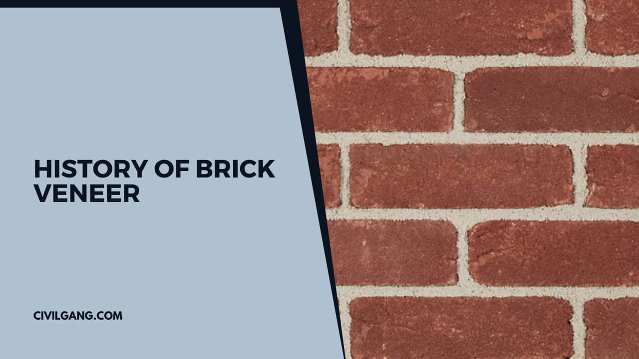 History of Brick Veneer