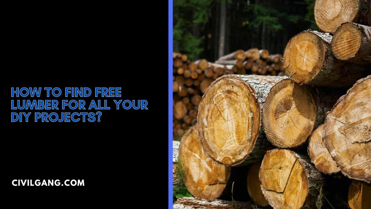 How to Find Free Lumber for All Your Diy Projects?