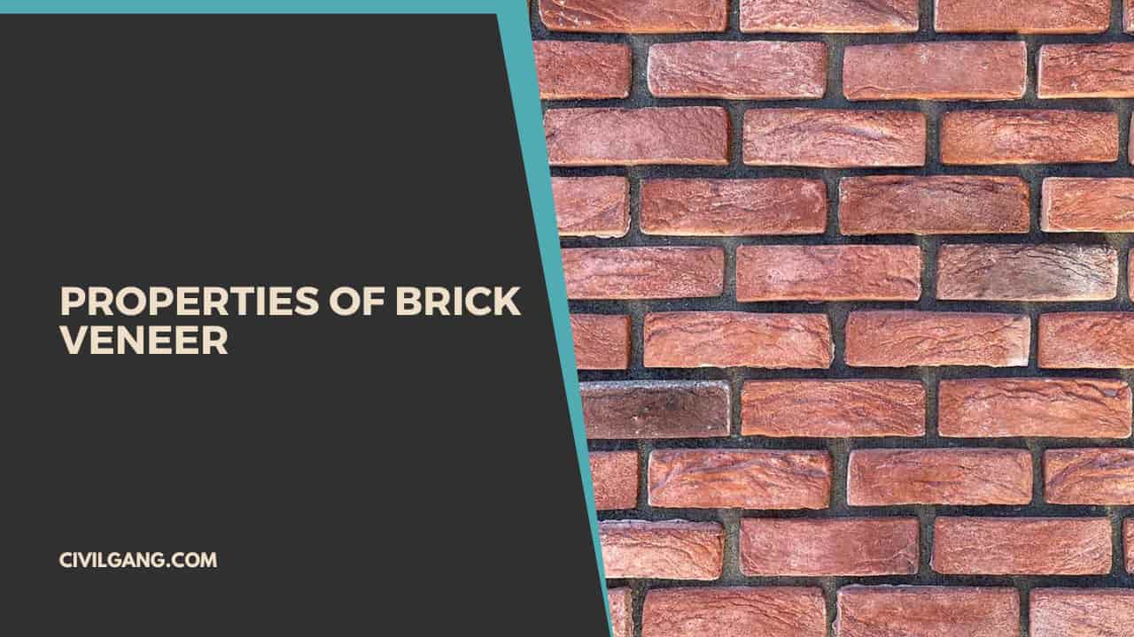 Properties of Brick Veneer