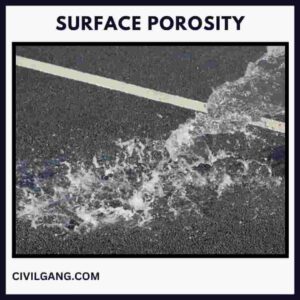 Surface Porosity
