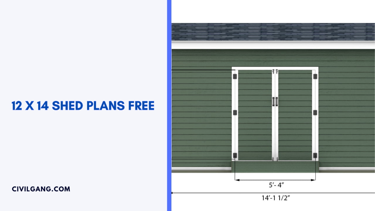 12 X 14 Shed Plans Free