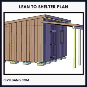 Lean to Shelter Plan