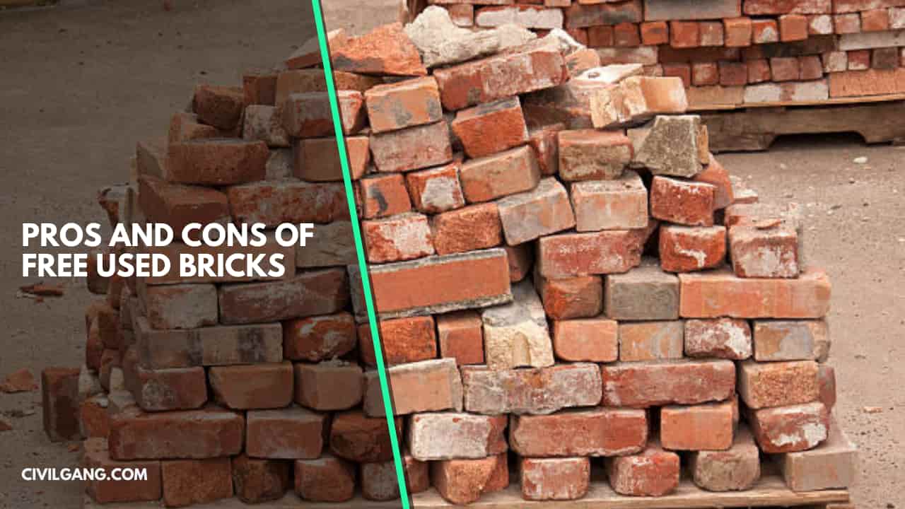 Pros and Cons of Free Used Bricks