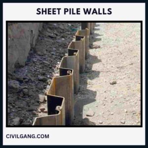 Sheet Pile Walls