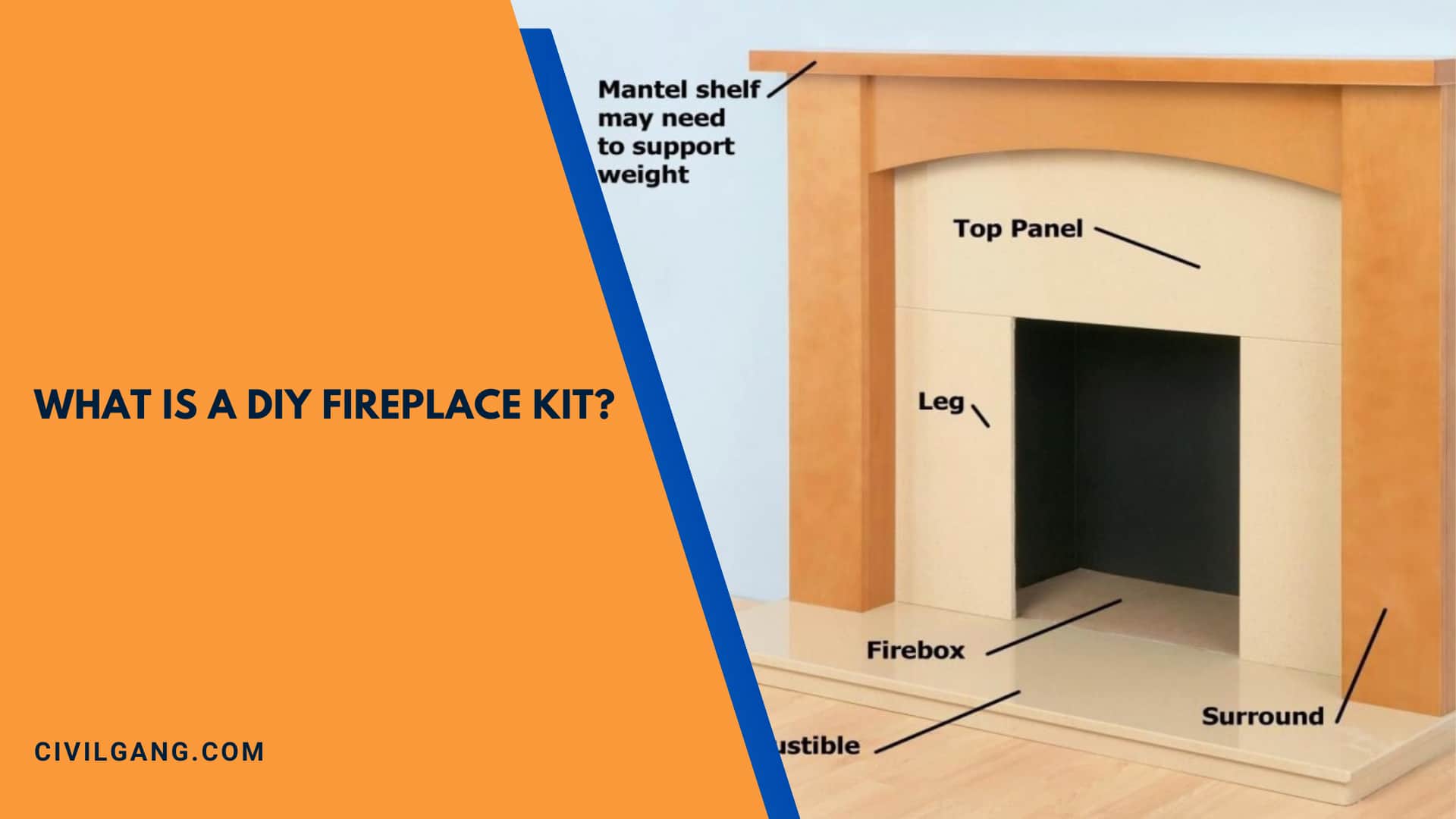 What is a DIY Fireplace Kit?